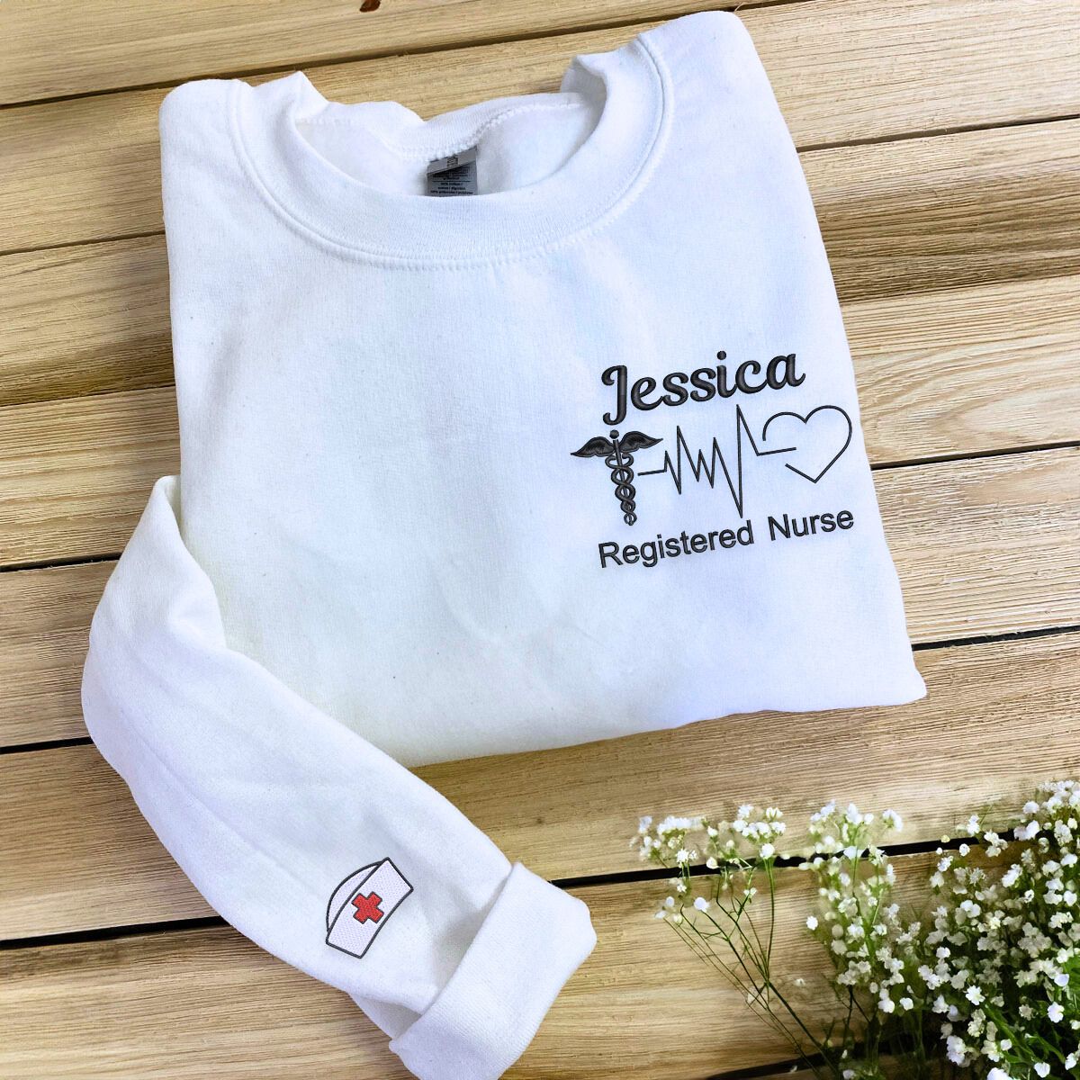 Personalized Medical Jacket & Quarter Zip Sweatshirt - Custom Embroidered