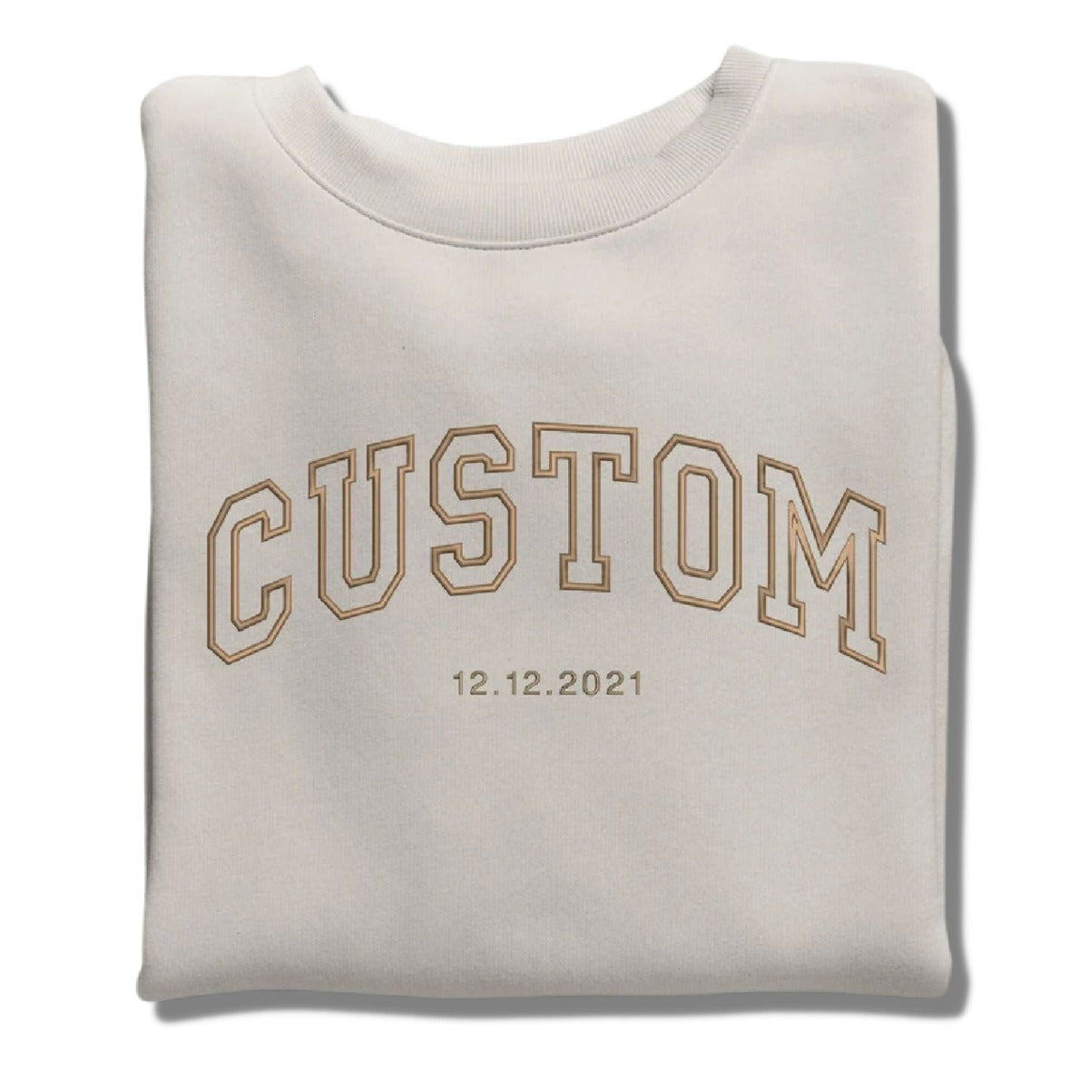 Personalized Embroidered Custom Varsity Sweatshirt