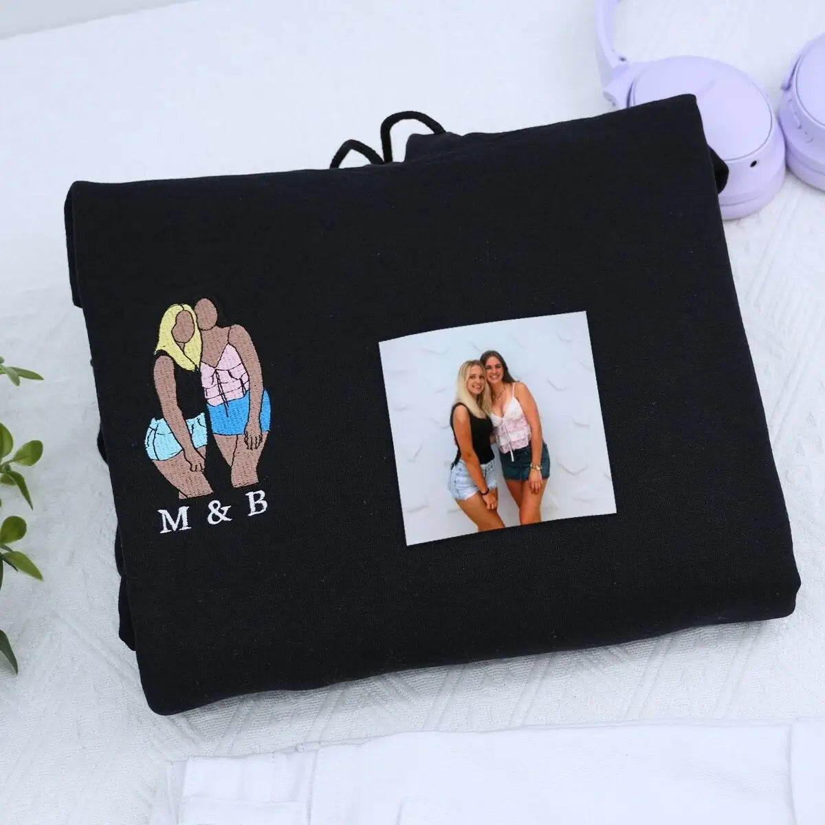 Custom Photo Best Friend Sweatshirt - Personalized Gift